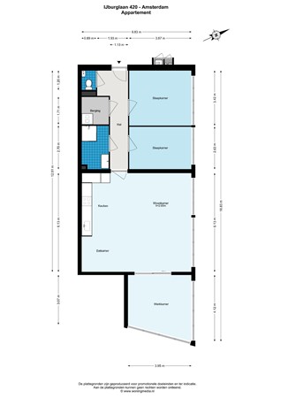 Medium property photo - IJburglaan 420, 1086 XT Amsterdam